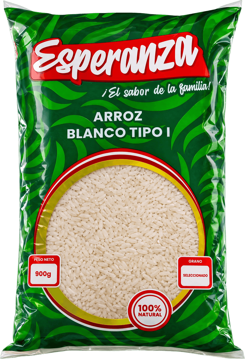 Empaque de Arroz Blanco Tipo 1 900 g